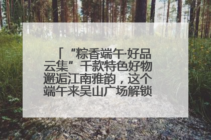 “粽香端午·好品云集”千款特色好物邂逅江南雅韵，这个端午来吴山广场解锁“浙里烟火气”