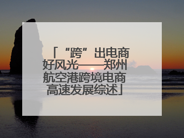 “跨”出电商好风光——郑州航空港跨境电商高速发展综述