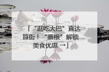 “逛吃大巴”直达簋街！“票根”解锁美食优惠 →