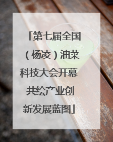 第七届全国（杨凌）油菜科技大会开幕 共绘产业创新发展蓝图