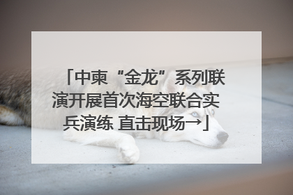 中柬“金龙”系列联演开展首次海空联合实兵演练 直击现场→