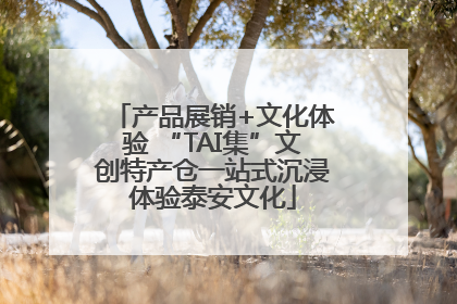 产品展销+文化体验 “TAI集”文创特产仓一站式沉浸体验泰安文化