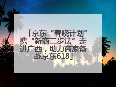 京东“春晓计划”携“新商三步法”走进广西，助力商家备战京东618