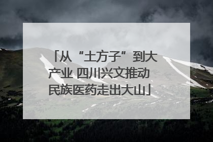 从“土方子”到大产业 四川兴文推动民族医药走出大山