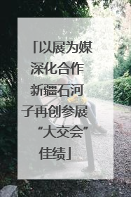以展为媒 深化合作 新疆石河子再创参展“大交会”佳绩