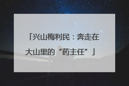 兴山梅利民：奔走在大山里的“药主任”