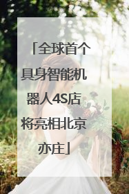 全球首个具身智能机器人4S店将亮相北京亦庄