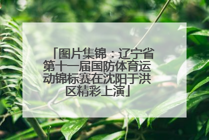 图片集锦：辽宁省第十一届国防体育运动锦标赛在沈阳于洪区精彩上演