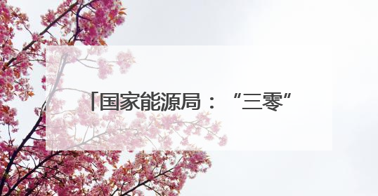 国家能源局：“三零”“三省”累计节省办电投资超3000亿元