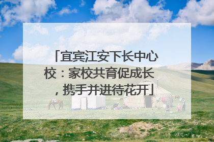 宜宾江安下长中心校：家校共育促成长，携手并进待花开