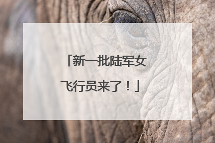 新一批陆军女飞行员来了！