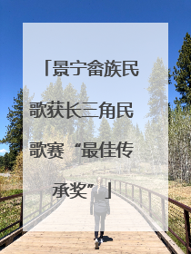 景宁畲族民歌获长三角民歌赛“最佳传承奖”