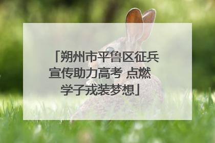 朔州市平鲁区征兵宣传助力高考 点燃学子戎装梦想