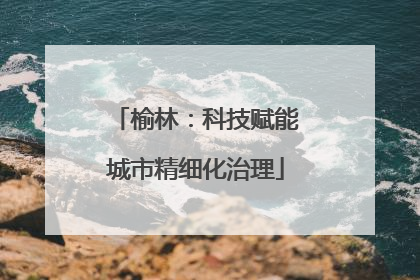榆林：科技赋能城市精细化治理
