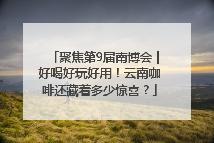 聚焦第9届南博会｜好喝好玩好用！云南咖啡还藏着多少惊喜？