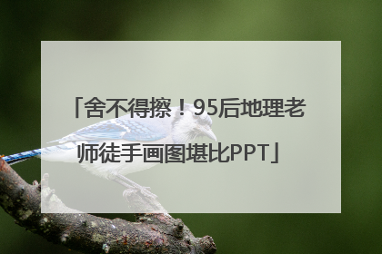 舍不得擦！95后地理老师徒手画图堪比PPT
