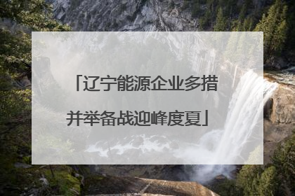 辽宁能源企业多措并举备战迎峰度夏