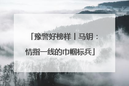 豫警好榜样丨马钥：情指一线的巾帼标兵