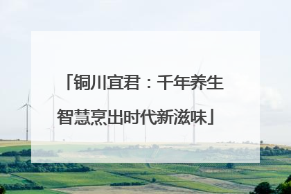 铜川宜君：千年养生智慧烹出时代新滋味