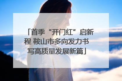 首季“开门红”启新程 鞍山市多向发力书写高质量发展新篇