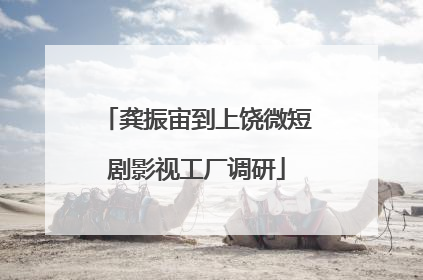 龚振宙到上饶微短剧影视工厂调研