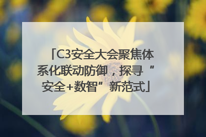 C3安全大会聚焦体系化联动防御，探寻“安全+数智”新范式